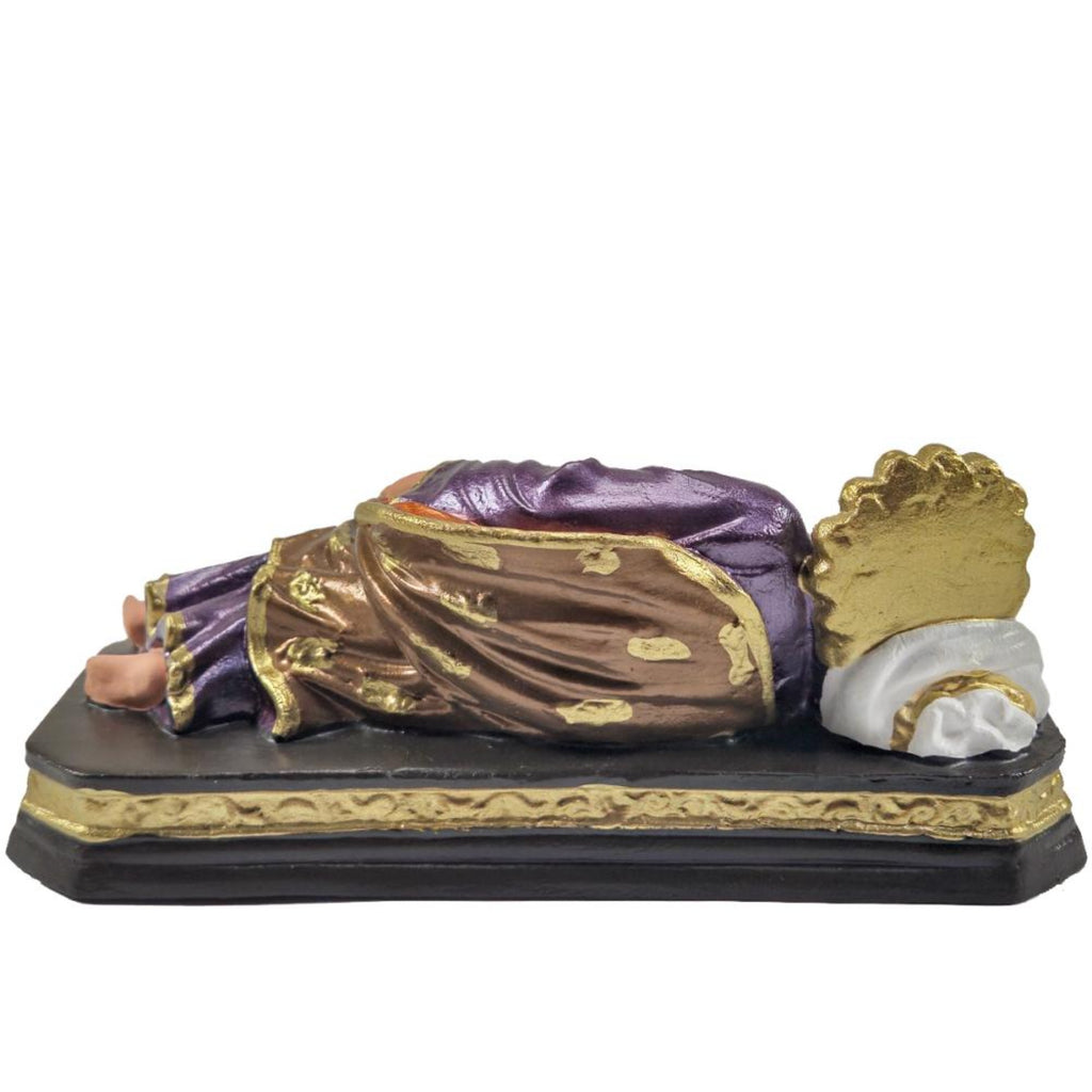 Sleeping Saint Joseph Statue - 7.5 inch - Shatterproof Material