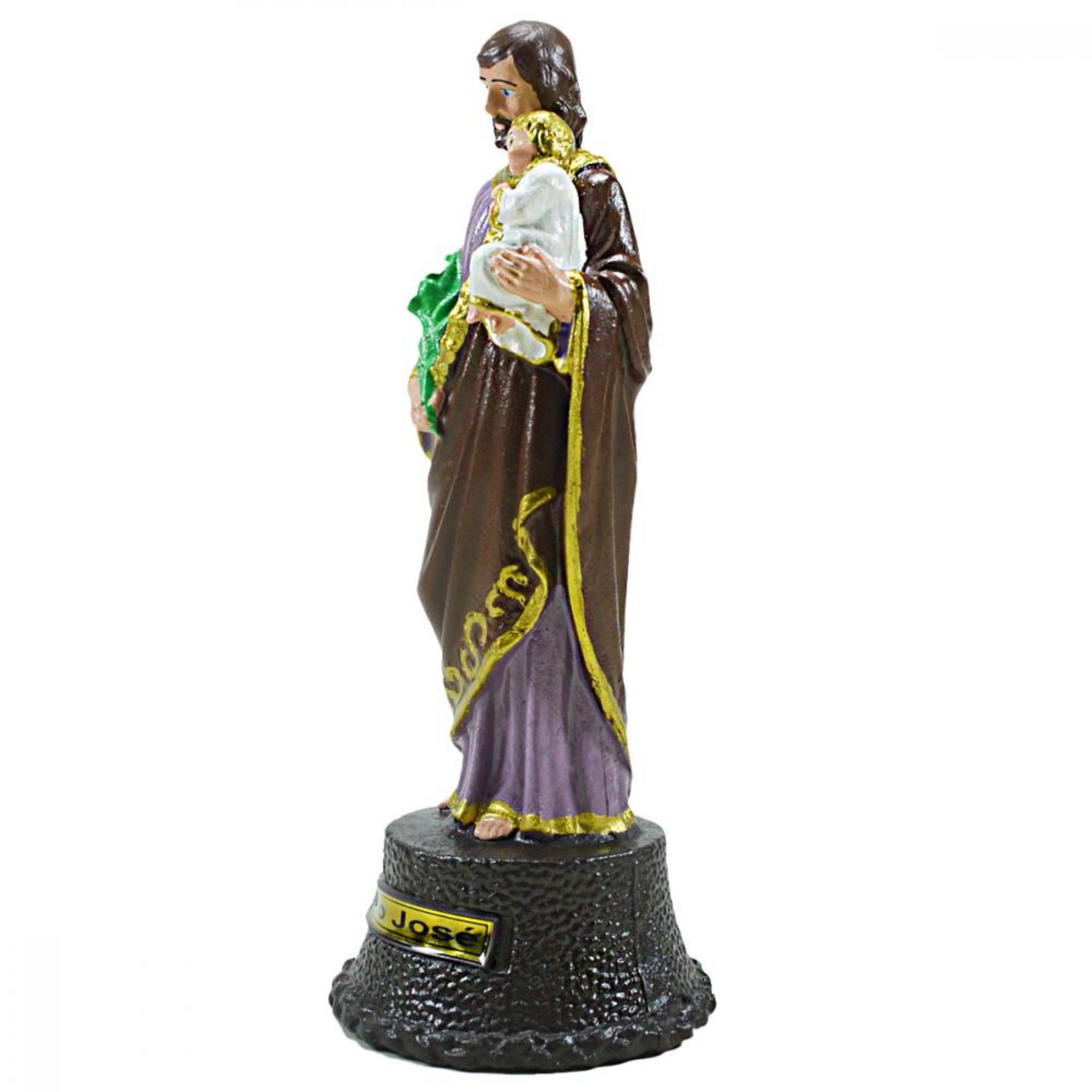 St Joseph with Child Jesus 8" Statue - Shatterproof Material