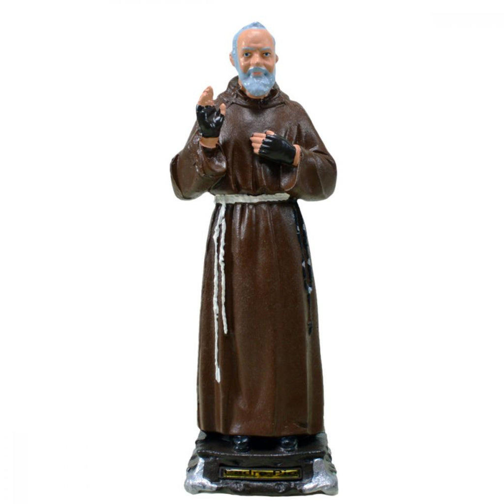 Padre Pio 8" Statue - Shatterproof Material