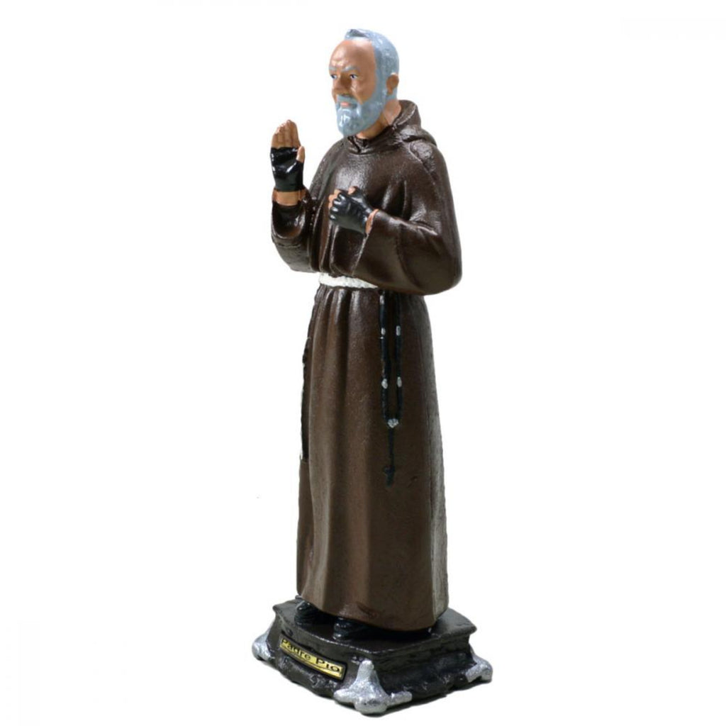 Padre Pio 8" Statue - Shatterproof Material