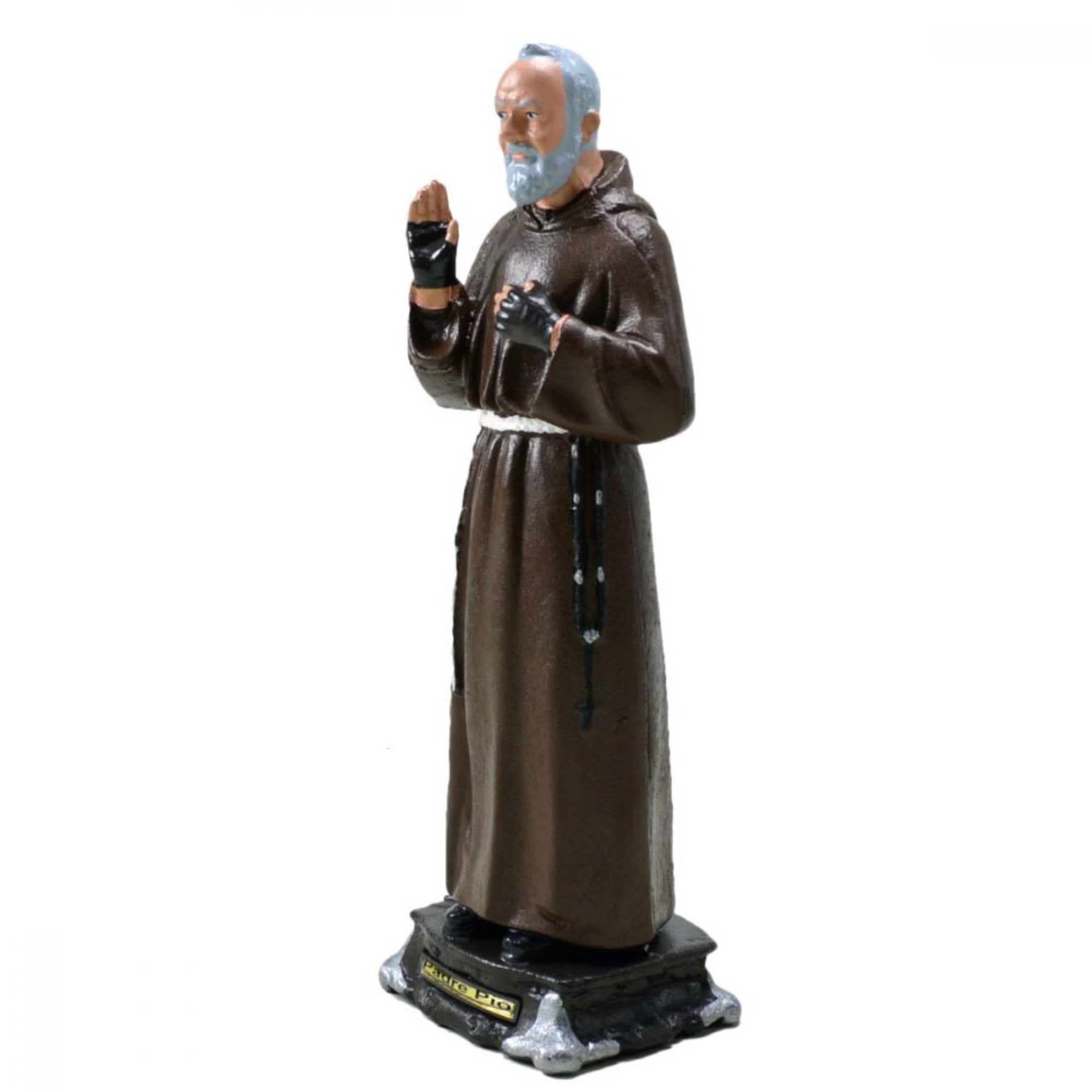 Padre Pio 8" Statue - Shatterproof Material