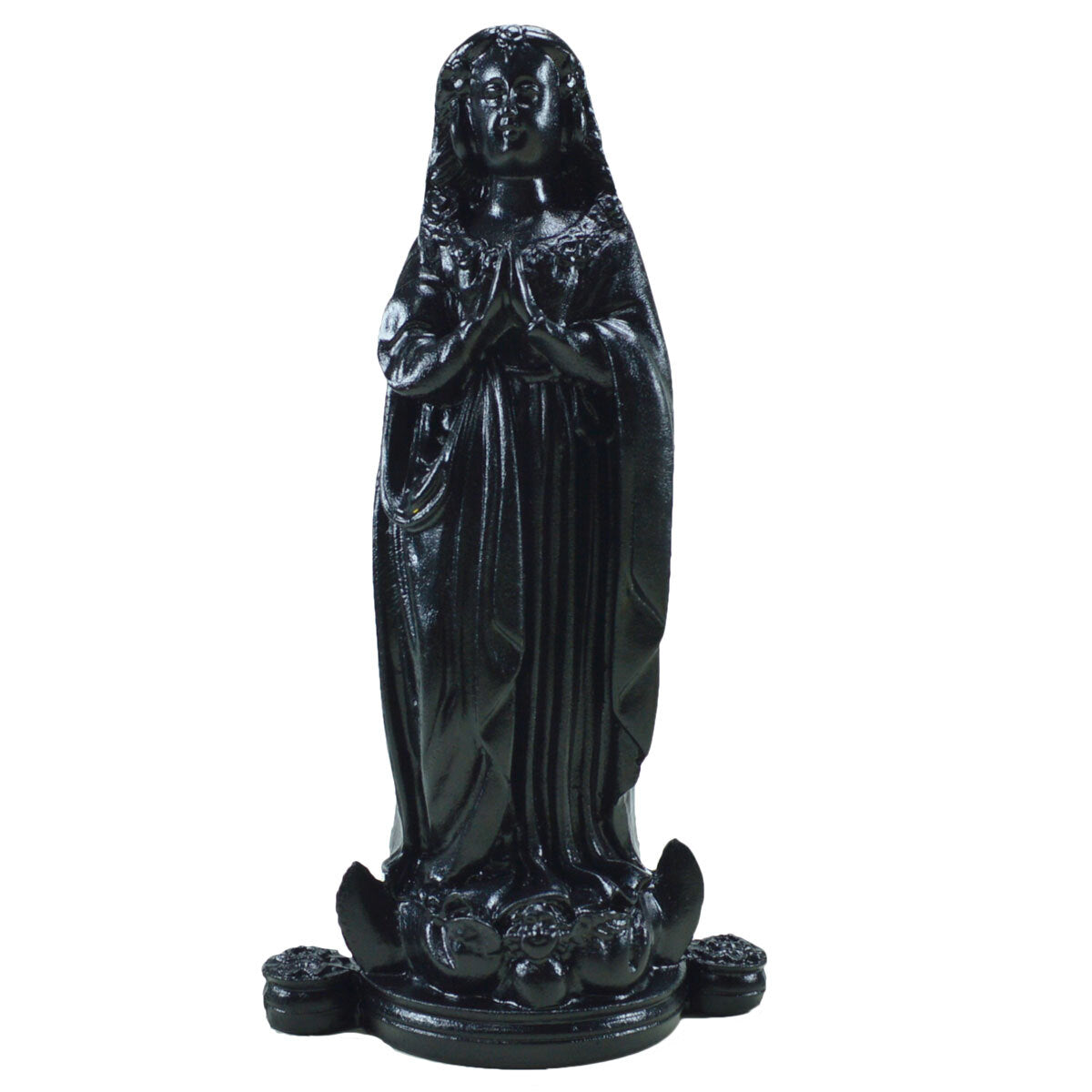 Our Lady of Aparecida with Mantle 7.5" Statue - Shatterproof Material